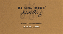 Desktop Screenshot of blackdirtdistillery.com